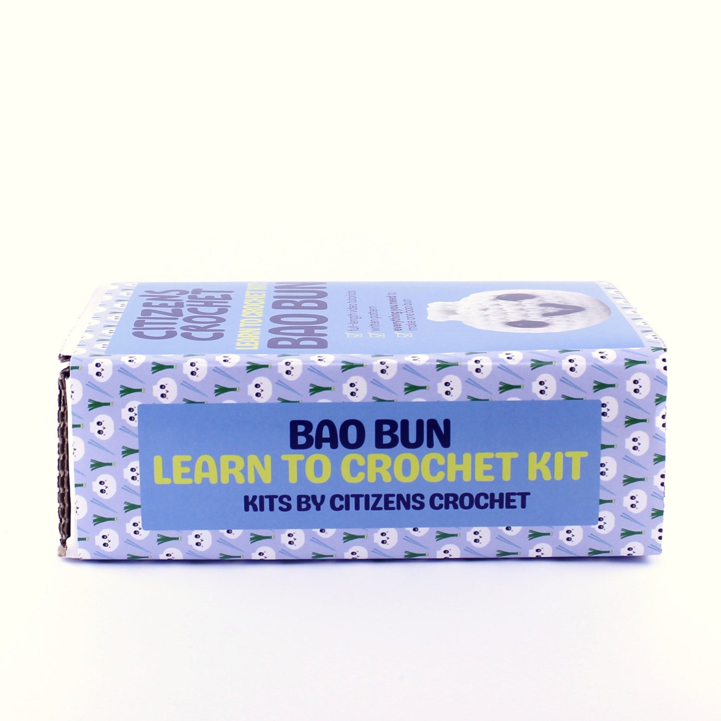 Bao Bun Learn to Crochet Kit, Beginner Crochet Kit by Citizens Crochet