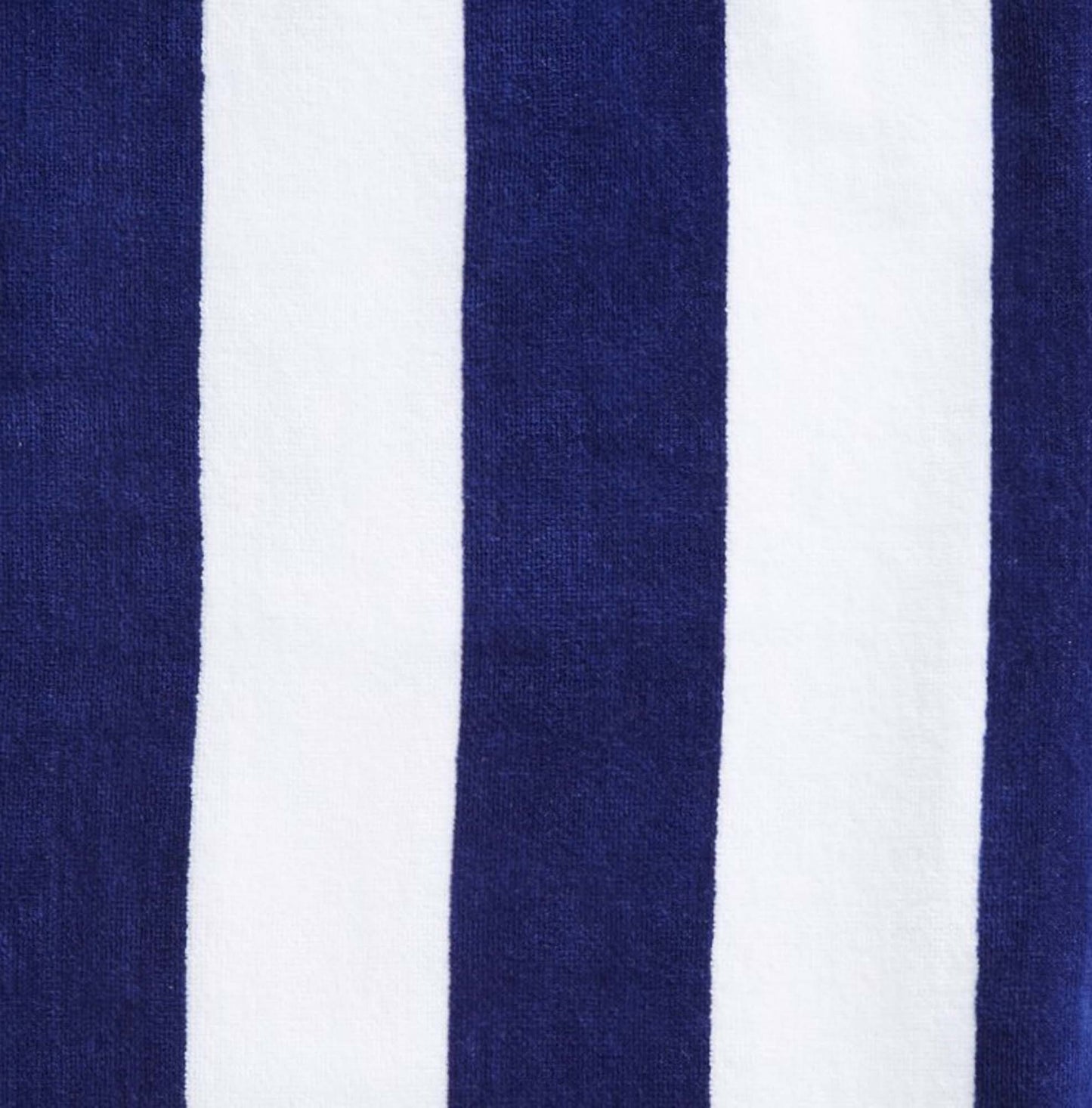 100% Cotton Velour Cabana Stripe Beach Towels - Novia Collection, Great Bay Home