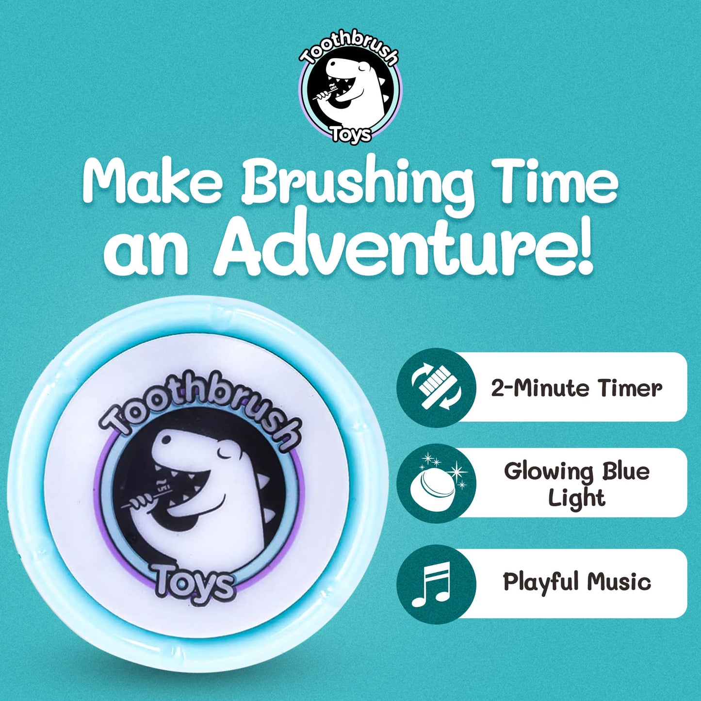 Toothbrush Toys Two Minute Kids Brushing Timer