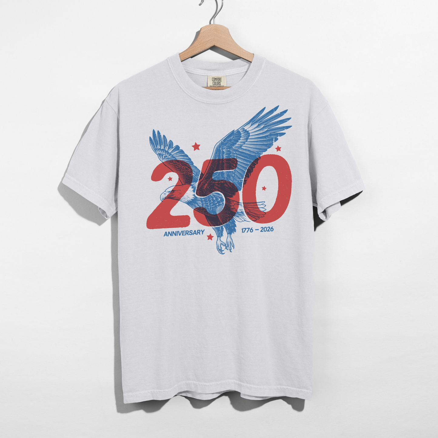 America 250 Eagle Graphic Tee - 2026 Patriotic Anniversary Unisex Shirt