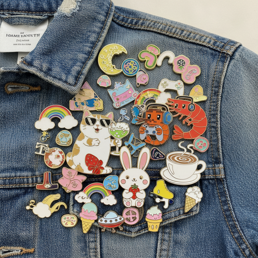Pins, Patches & Stickers