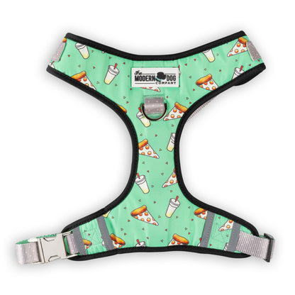 The Modern Dog Company Pizza Party Dog Harness