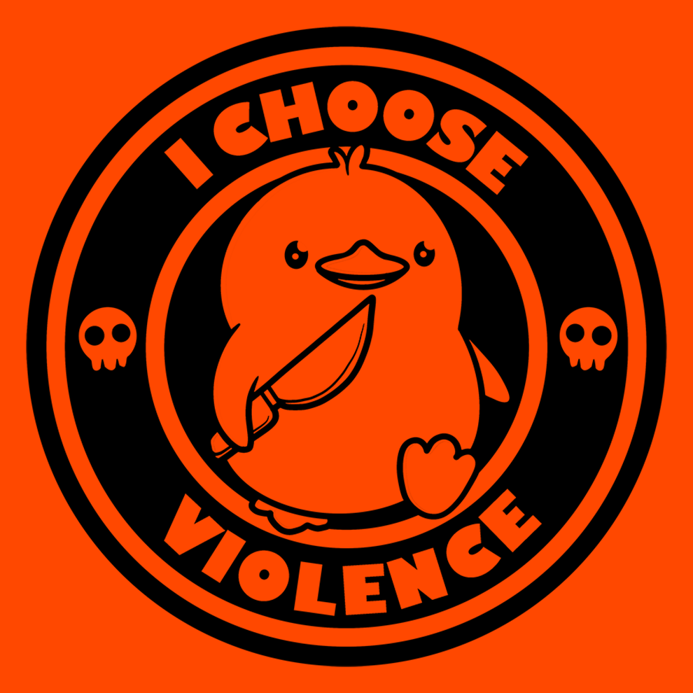I Choose Violence Hi-Vis Safety Hoodie