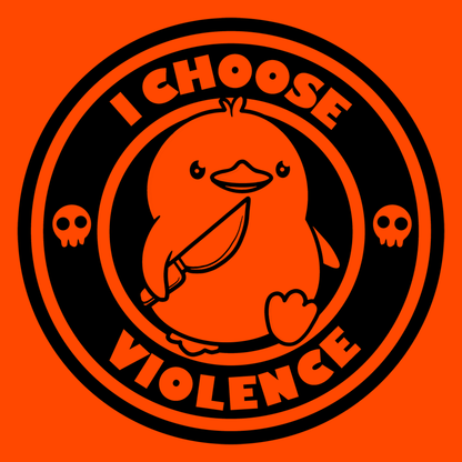 I Choose Violence Hi-Vis Safety Hoodie