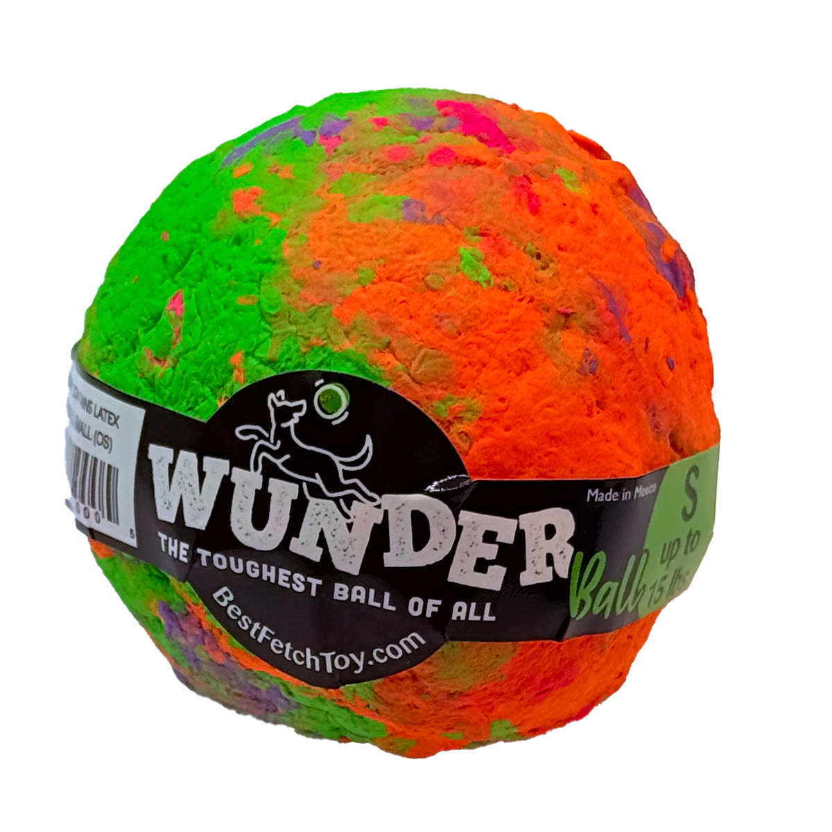 WUNDERball Natural Rubber Fetch Ball for Dogs