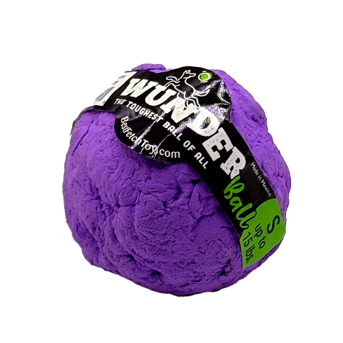 WUNDERball Natural Rubber Fetch Ball for Dogs