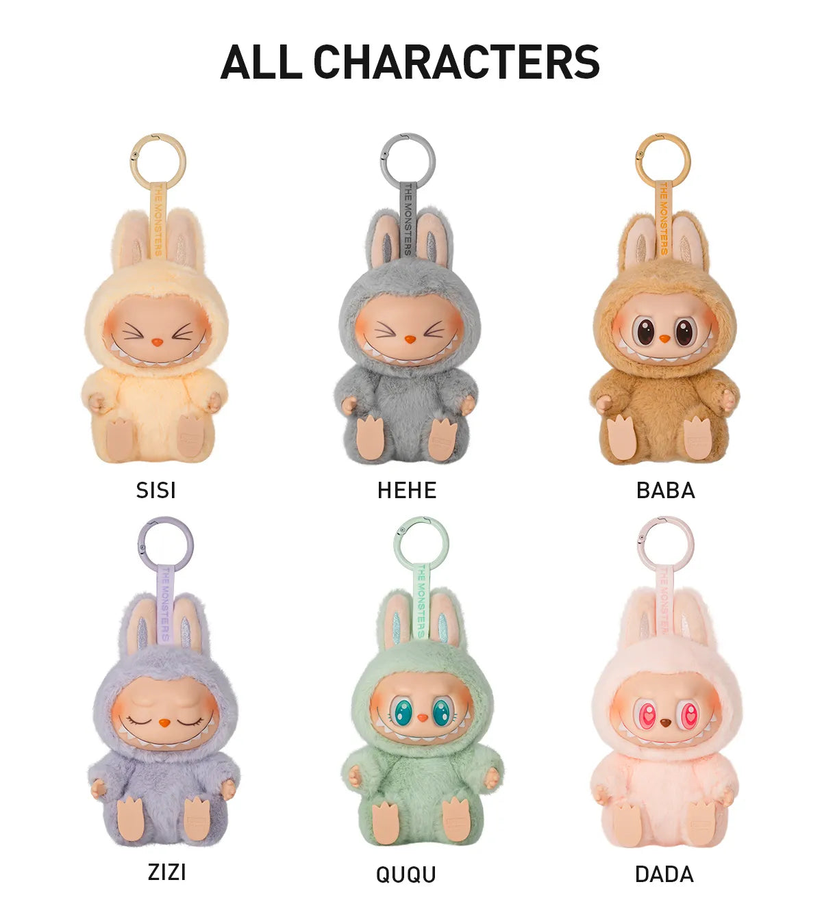 Pop Mart The Monsters Labubu Have a Seat Vinyl Plush Pendant Blind Box