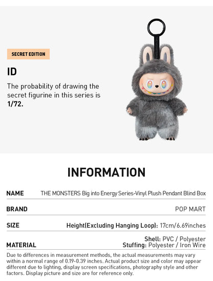 Pop Mart The Monsters Labubu Big into Energy Blind Box