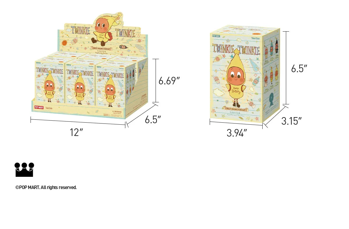 Twinkle Twinkle Sweet Dreams Forecast Series Plush Pendant Blind Box