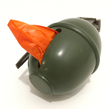 Hand Grenade Dog Waste Bag Dispenser