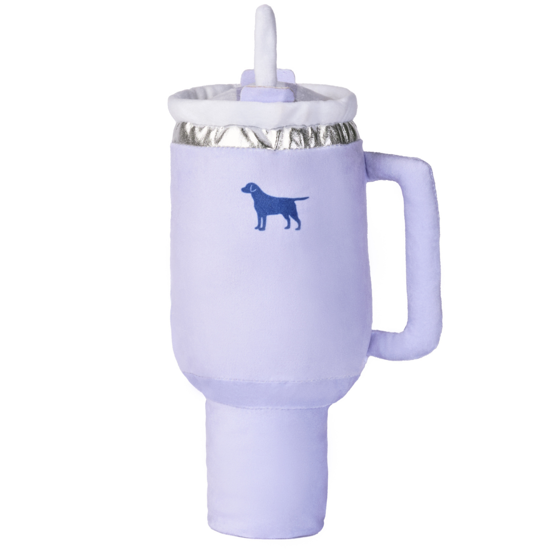 PUPROAR Pup Cup Squeaky Plush Tumbler Dog Toy