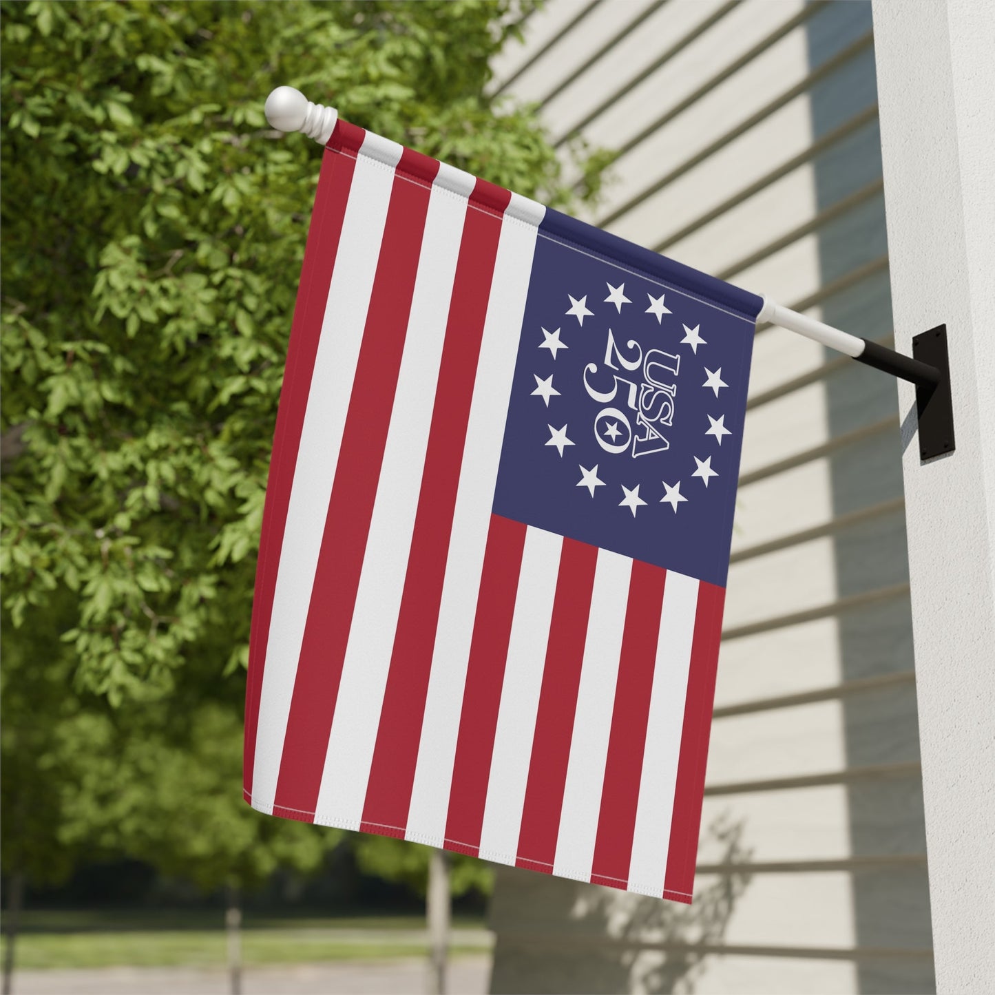 USA 250th Anniversary Garden Flag and House Banner - America 1776-2026 Commemorative Flag