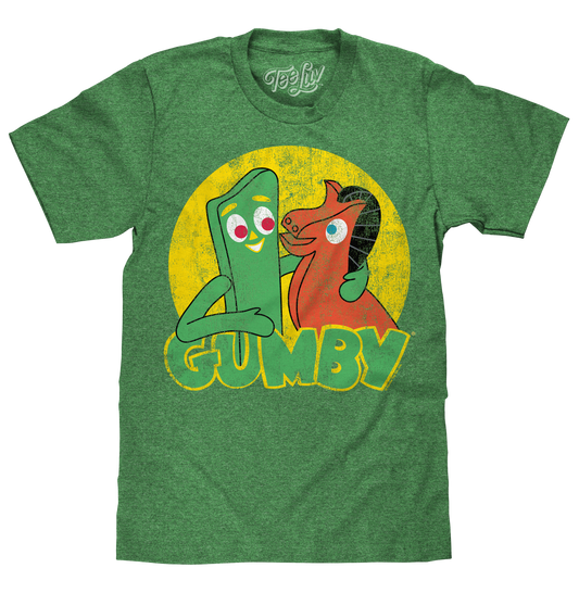 Gumby and Pokey T-Shirt, Green