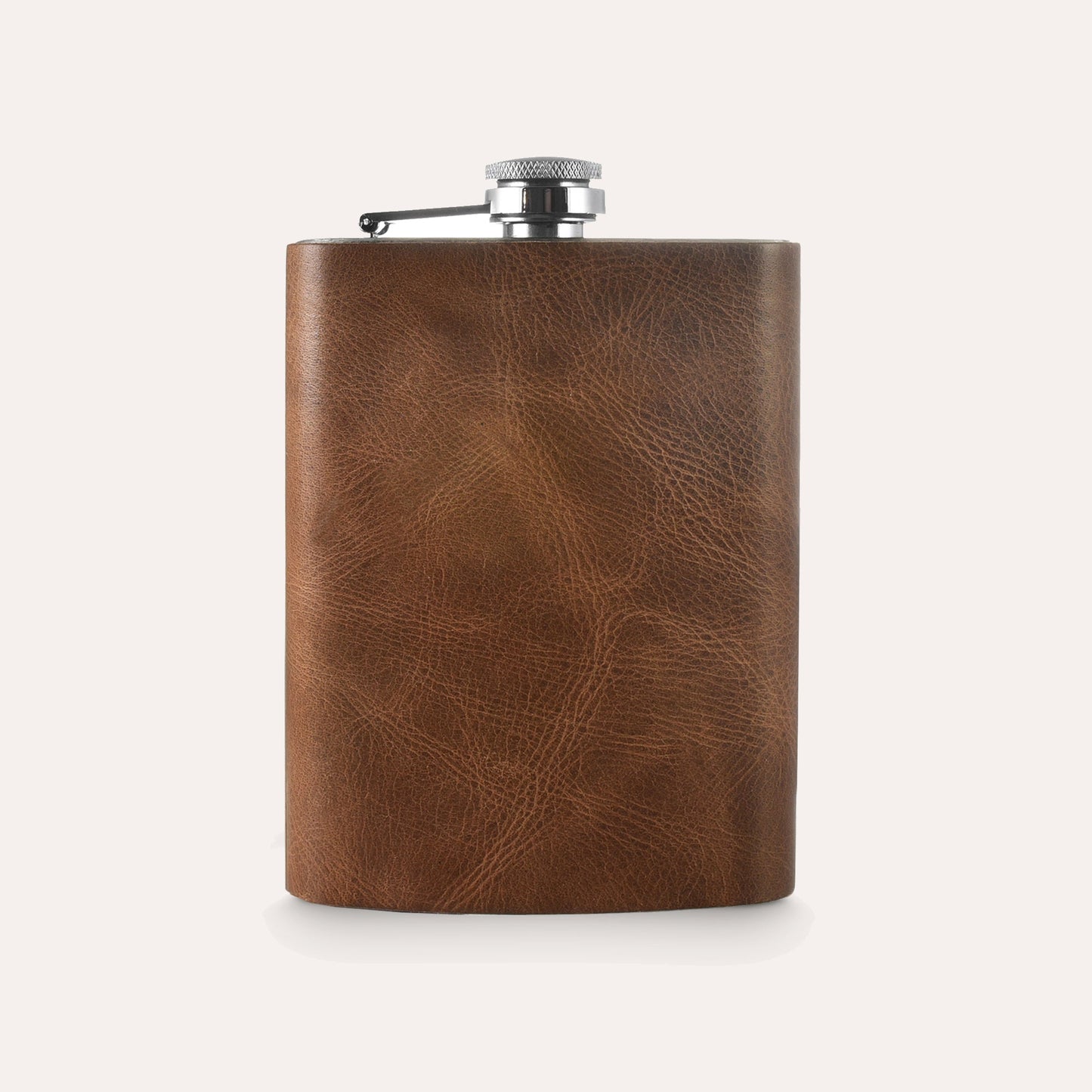 Kiko Leather 8 oz Leather Flask
