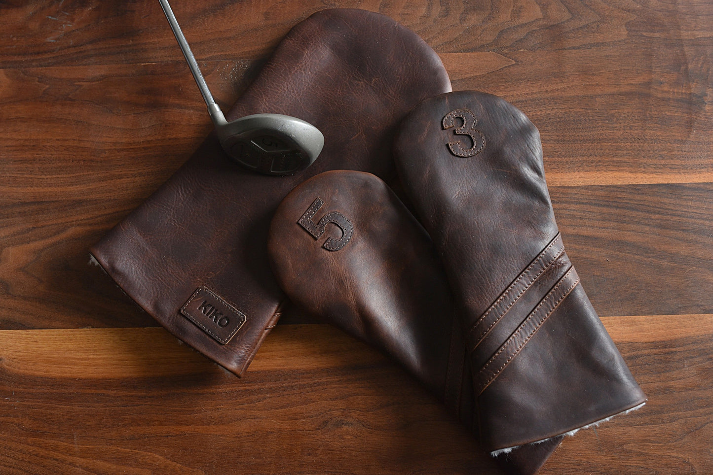 Kiko Leather Golf Club Headcover