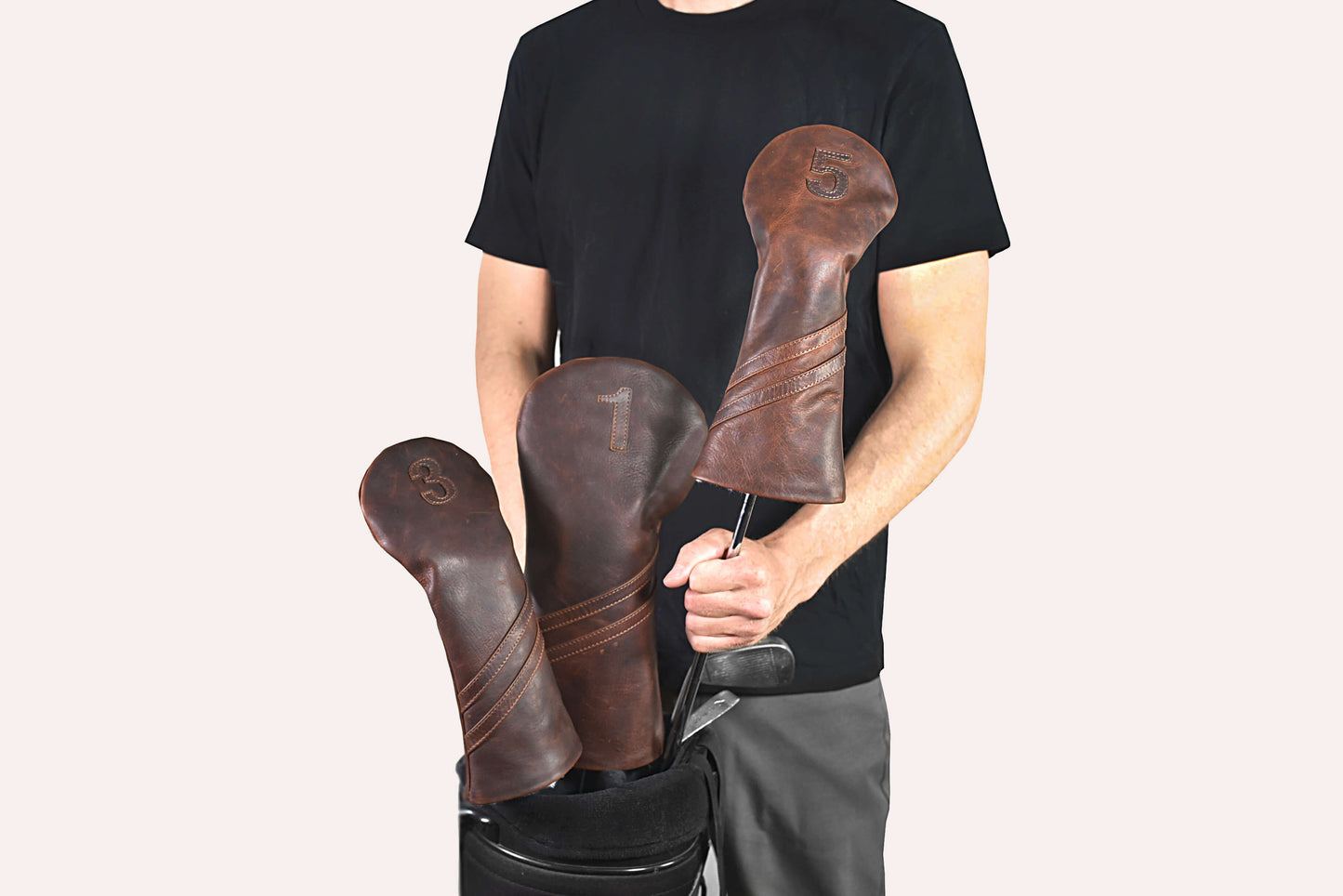 Kiko Leather Golf Club Headcover