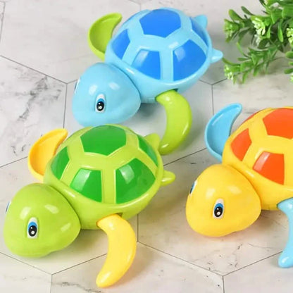 Fun Swimming Turtle Bath Toys, 3-Pack