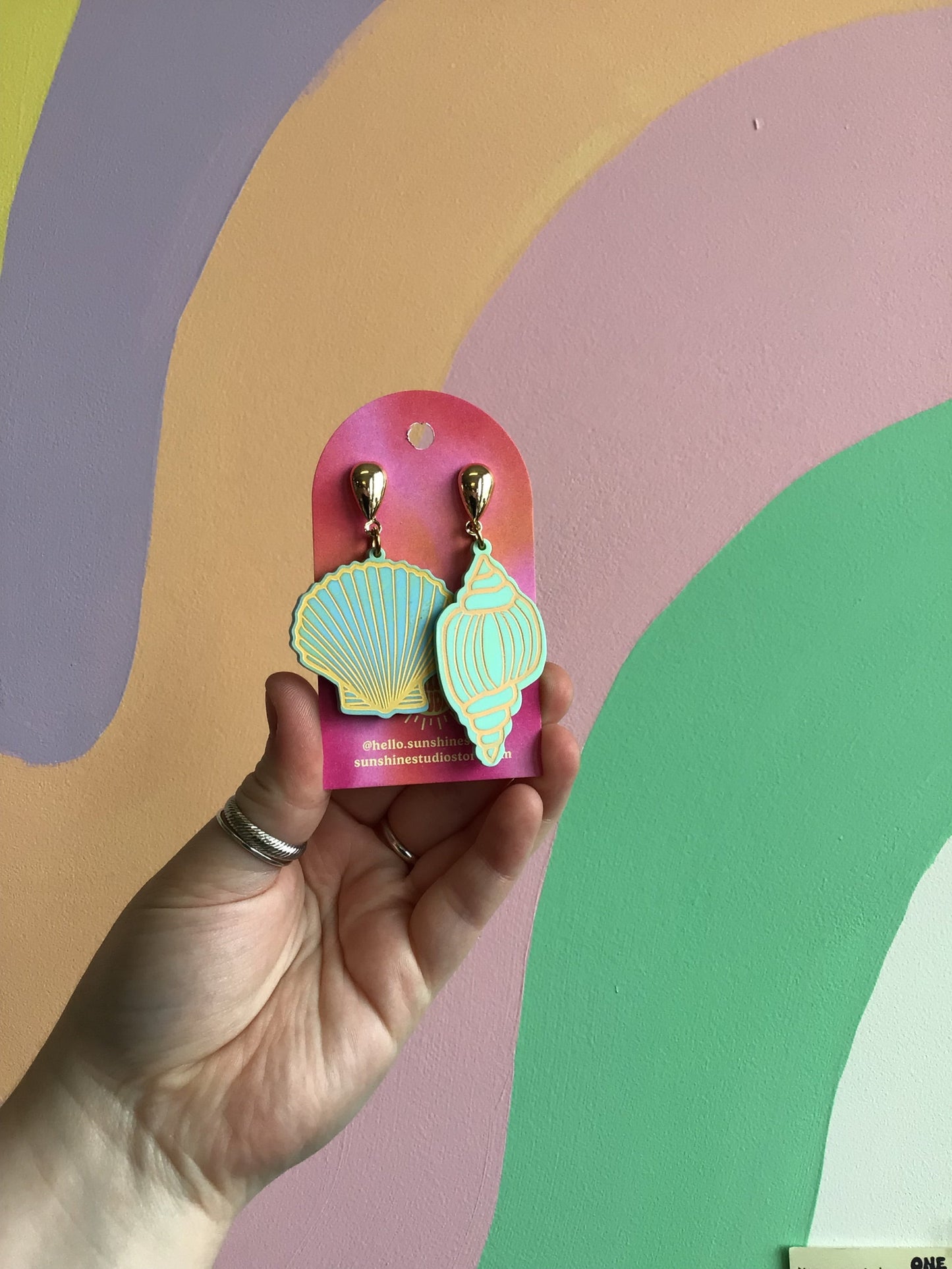 Mix N' Match Summer Shell Earrings, 14 Styles
