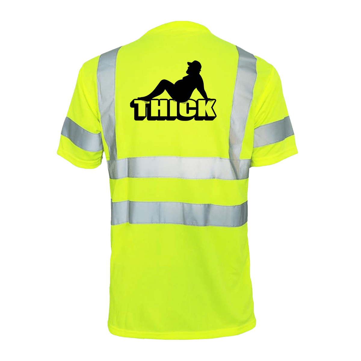 Hi-Vis Short Sleeve Reflective Safety T-Shirt, ANSI Class 2