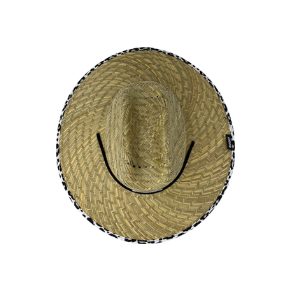 Snow Leopard Straw Hat - UPF 50 Sun Protection, Bosky Hat Co.