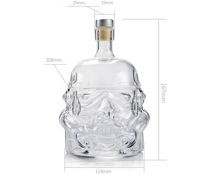 Star Wars Stormtrooper Glass Decanter and Drinkware