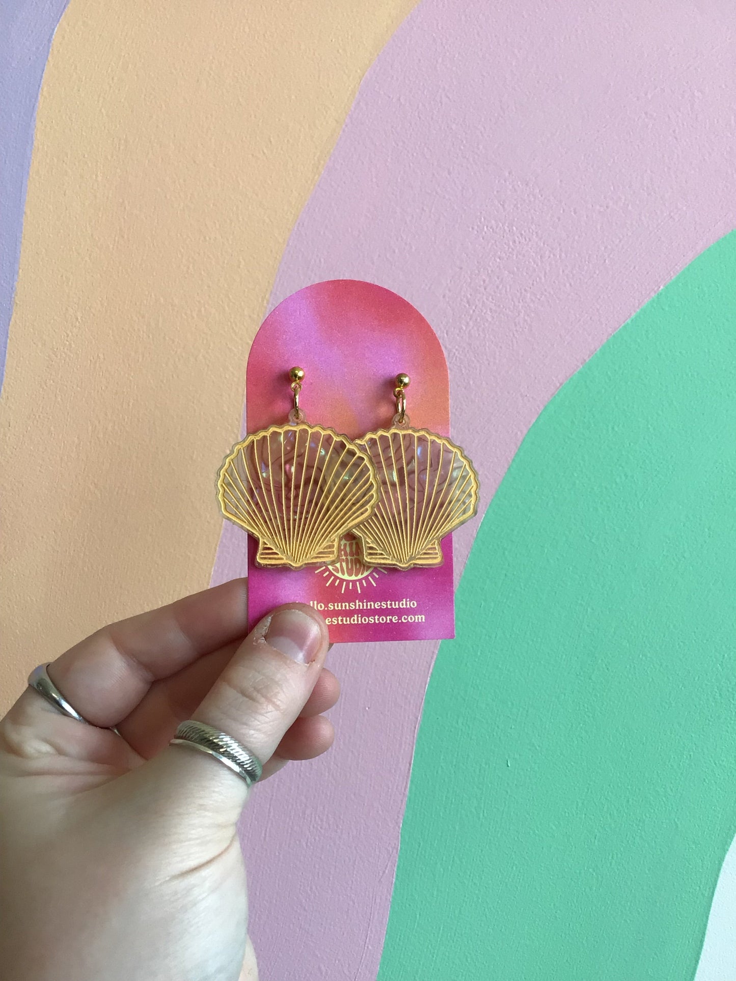 Mix N' Match Summer Shell Earrings, 14 Styles