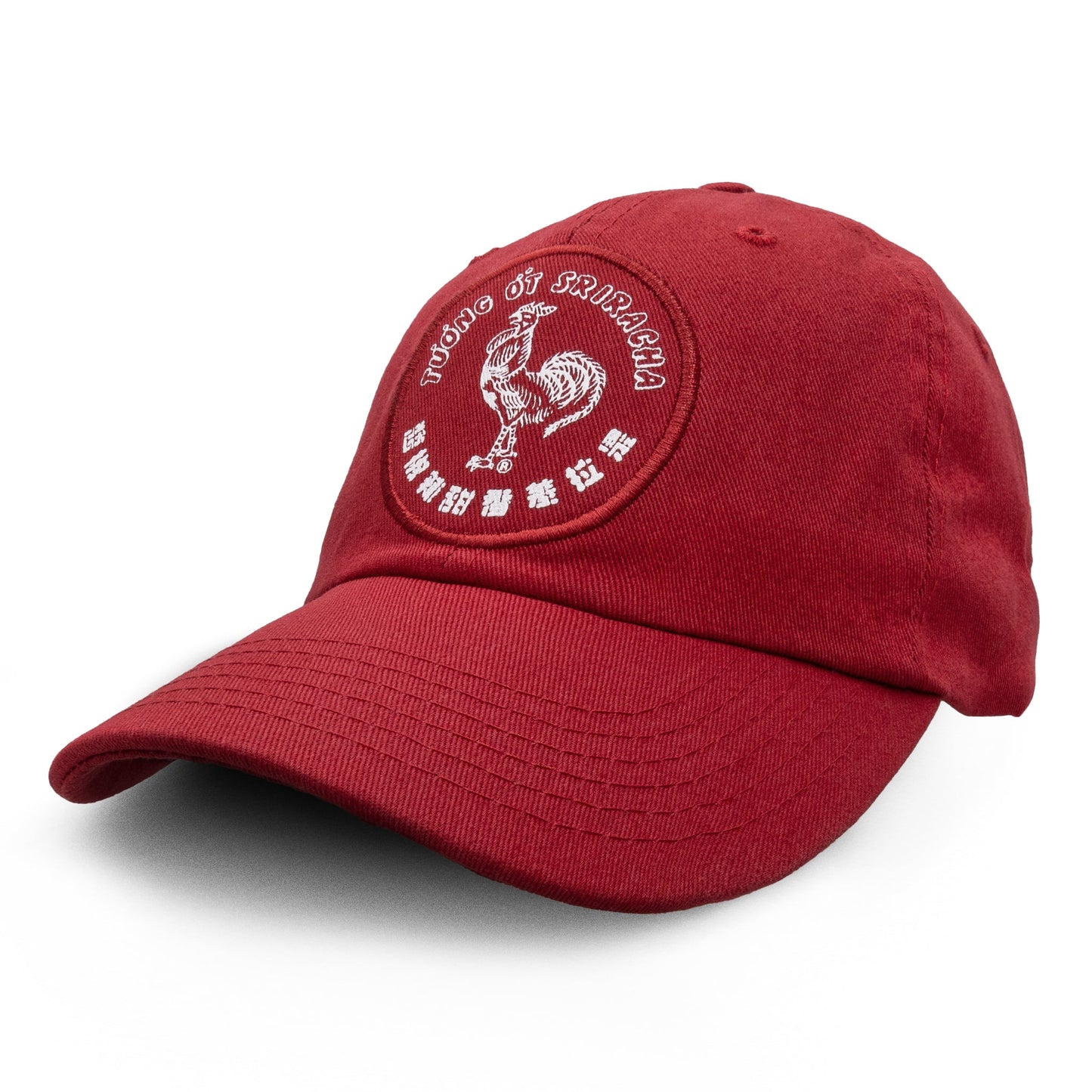 Sriracha Rooster Logo Baseball Cap - Tuong Ot Sriracha, Red