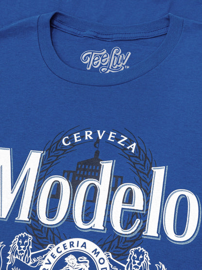 Cerveza Modelo Graphic T-Shirt, Royal Blue