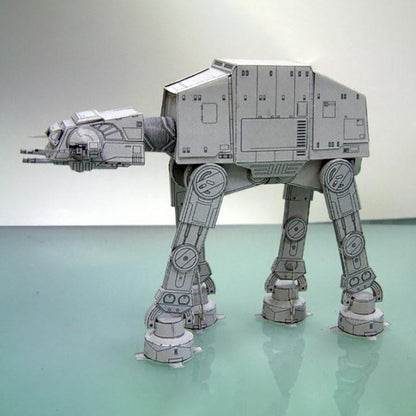 Star Wars AT-AT Walker Paper Model Kit