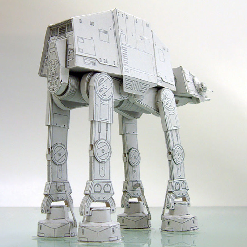 Star Wars AT-AT Walker Paper Model Kit