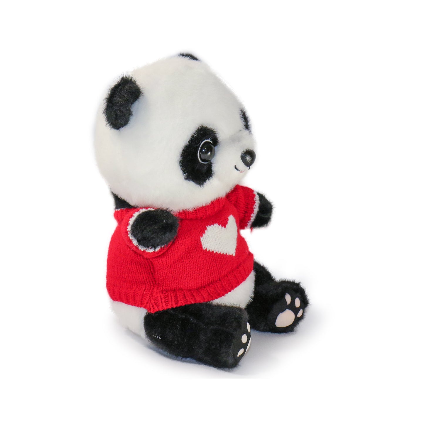 Sweets Panda Heart Sweater Plush Toy, 10 Inch