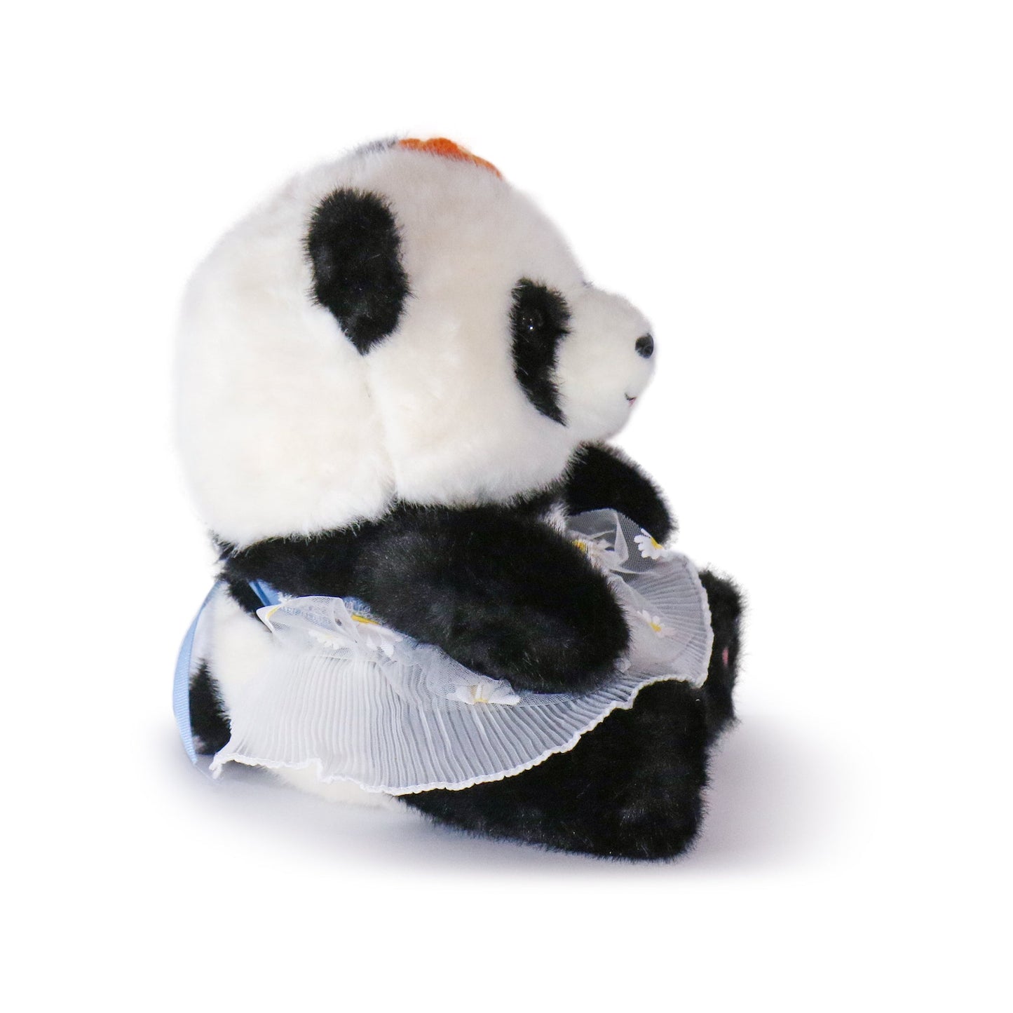 Sunny Panda Floral Outfit Plush Toy, 10 Inch