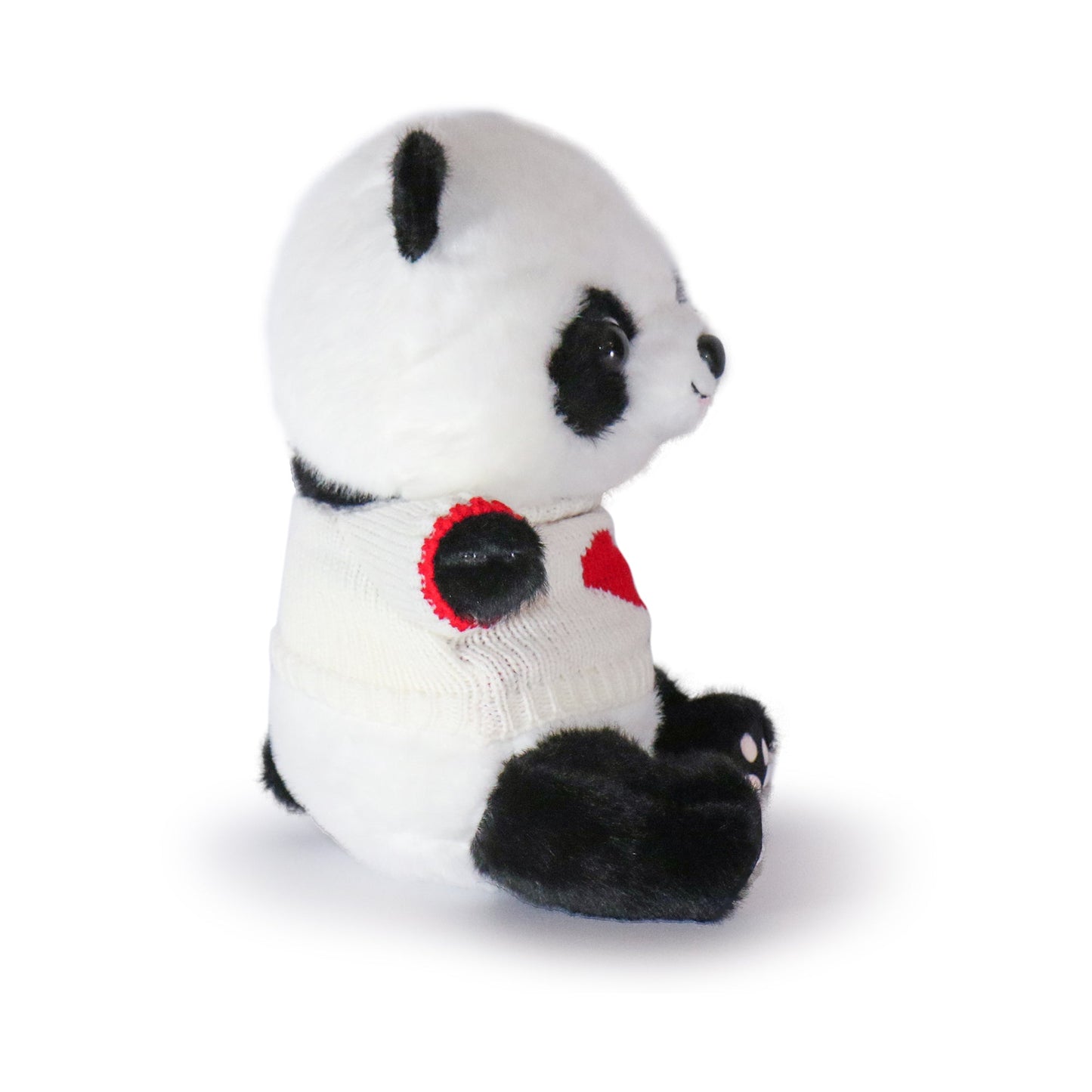 Sweets Panda Heart Sweater Plush Toy, 10 Inch