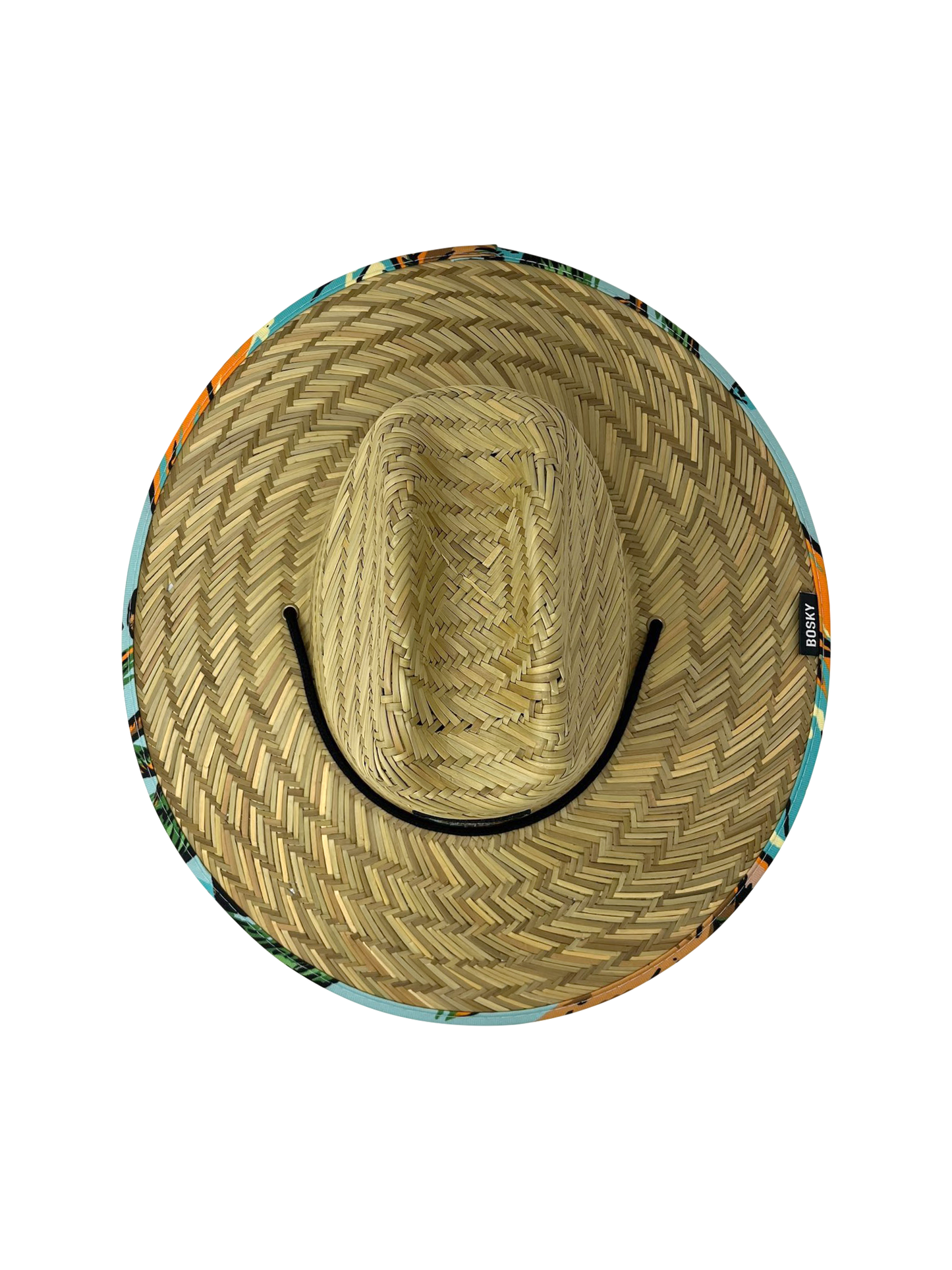 Aloha Hawaiian Hula Beach Straw Hat - UPF 50 Sun Protection, Bosky Hat Co.