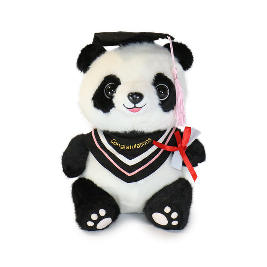 Ollie Panda Graduation Plush Toy for Milestones and Achievements