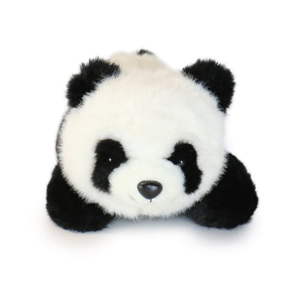 Classic Lying Panda Plush Toy, 10 Inch