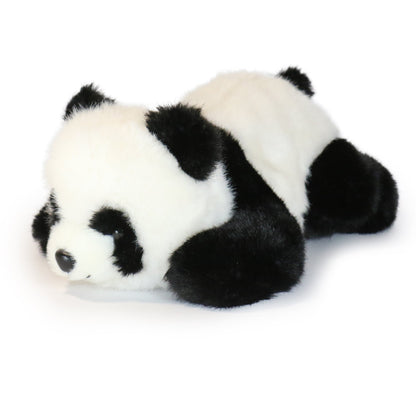 Classic Lying Panda Plush Toy, 10 Inch