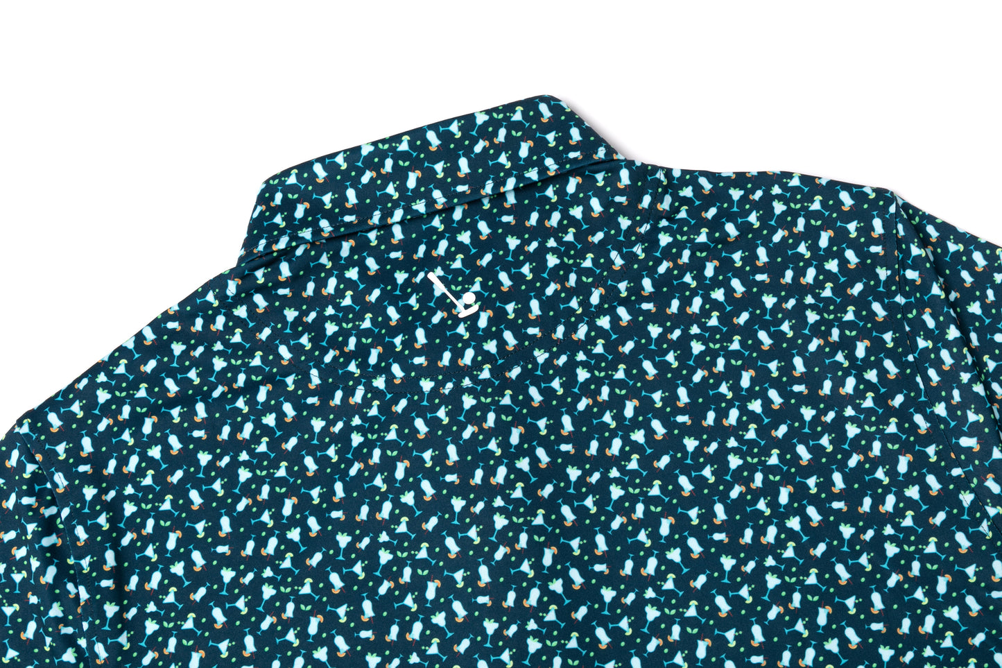 Cocktail Hour Men's Golf Polo Shirt