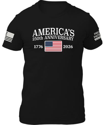 America 250th Anniversary Shirt, Patriotic Graphic Tee
