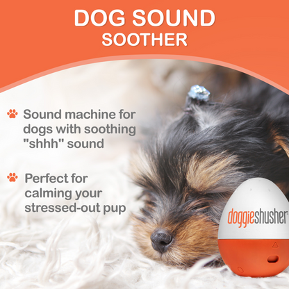 Doggie Shusher Calming Sound Machine for Dog Anxiety and Stress