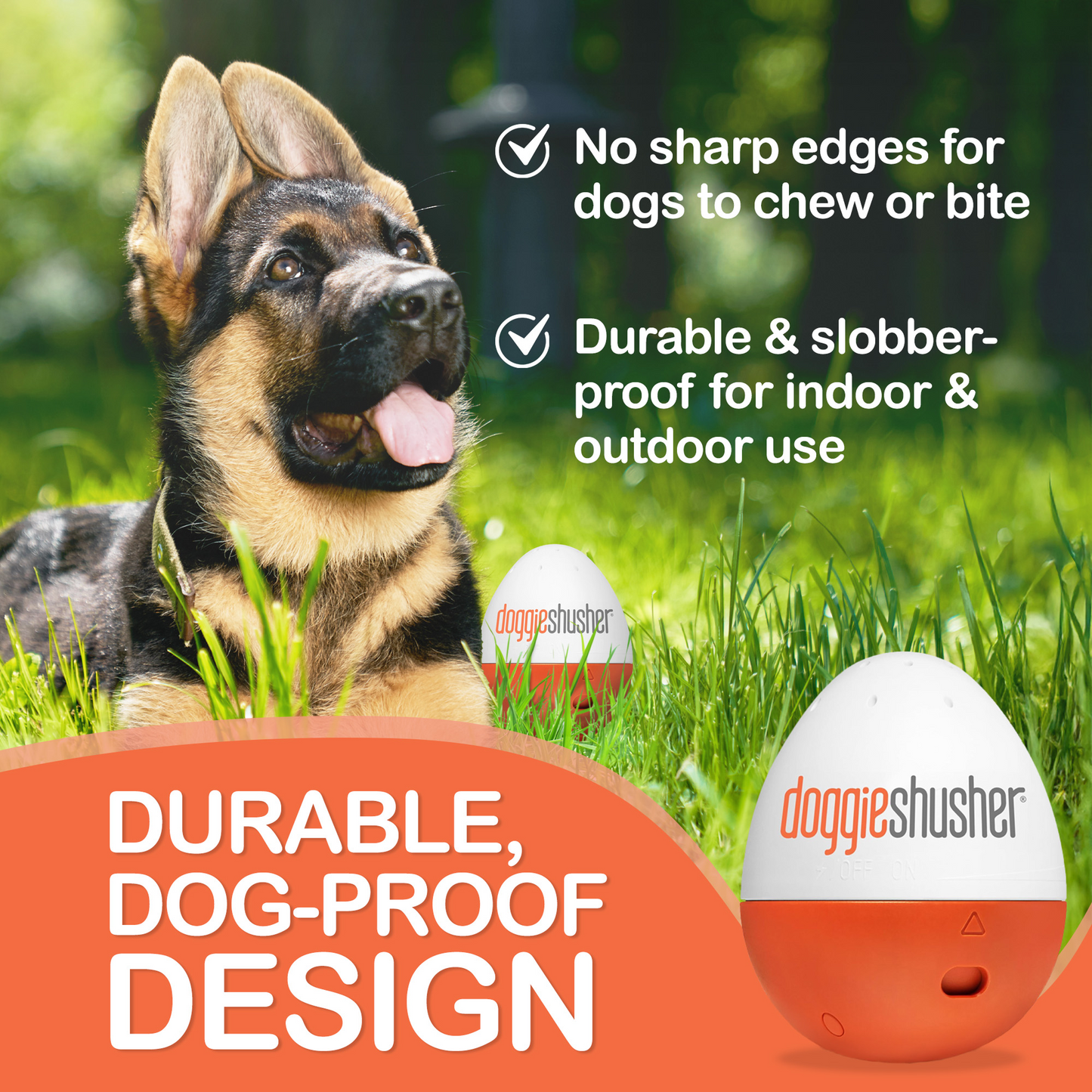Doggie Shusher Calming Sound Machine for Dog Anxiety and Stress