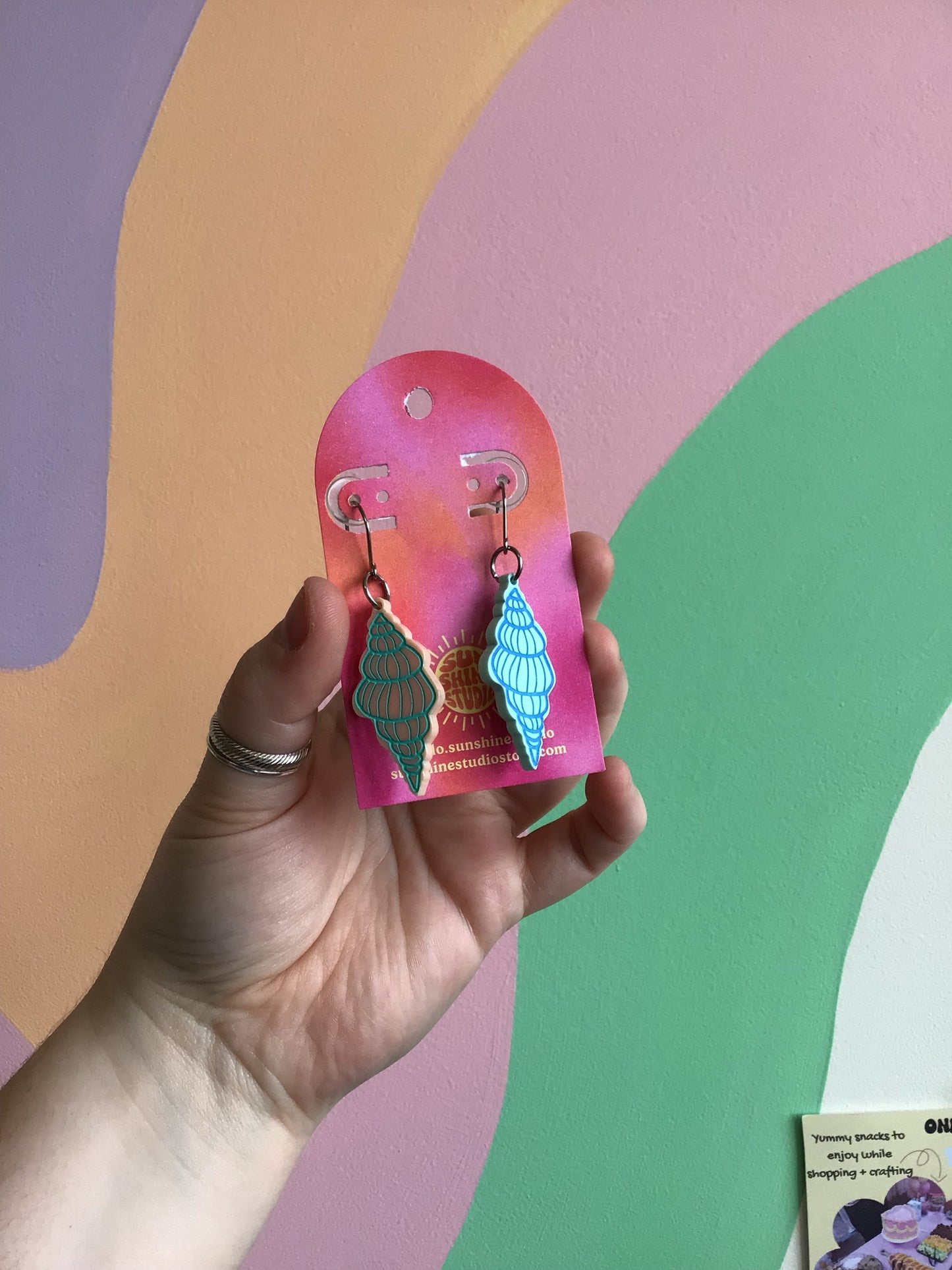 Mix N' Match Summer Shell Earrings, 14 Styles