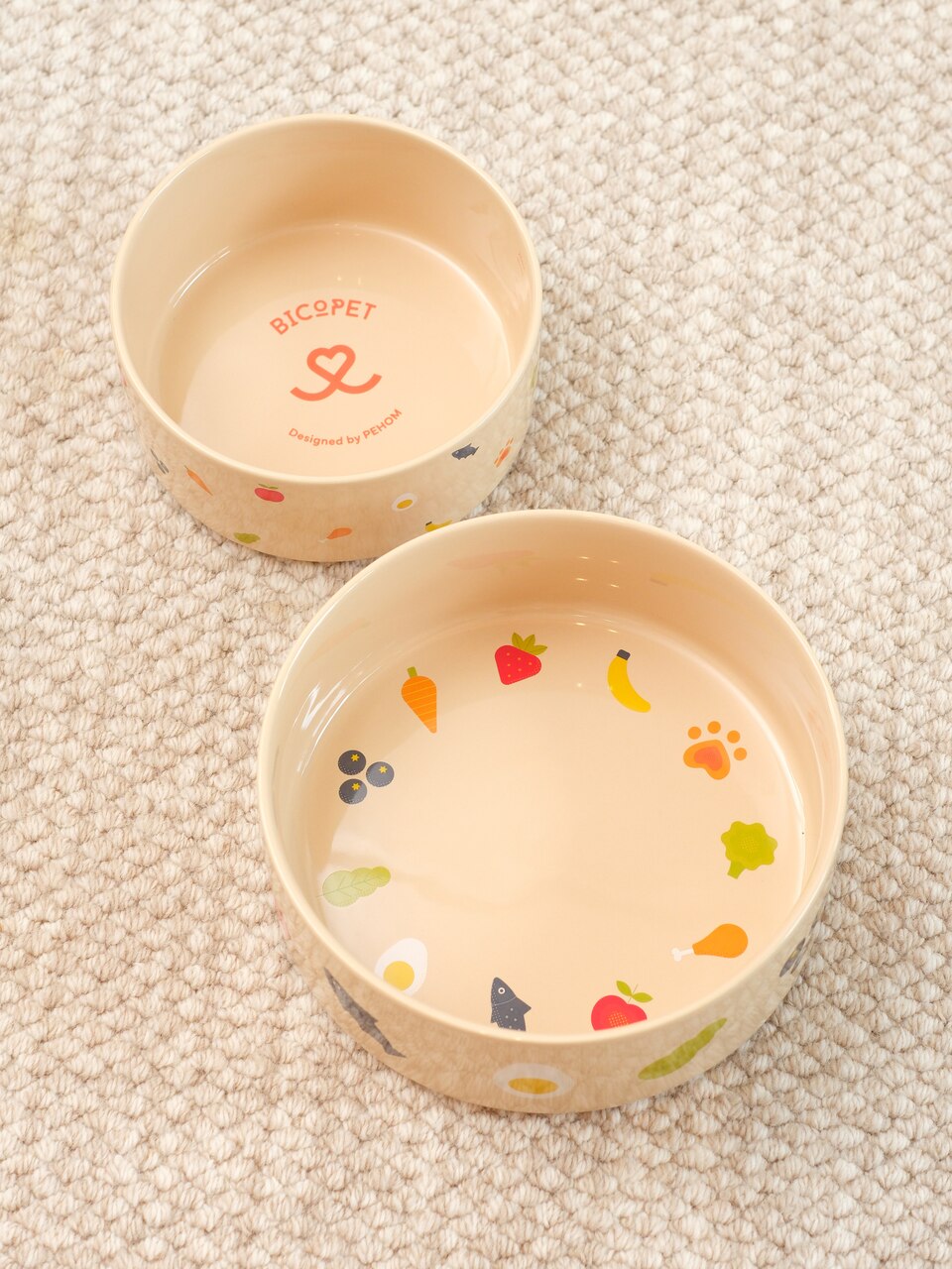 Nomnom Ceramic Pet Bowl for Dogs and Cats