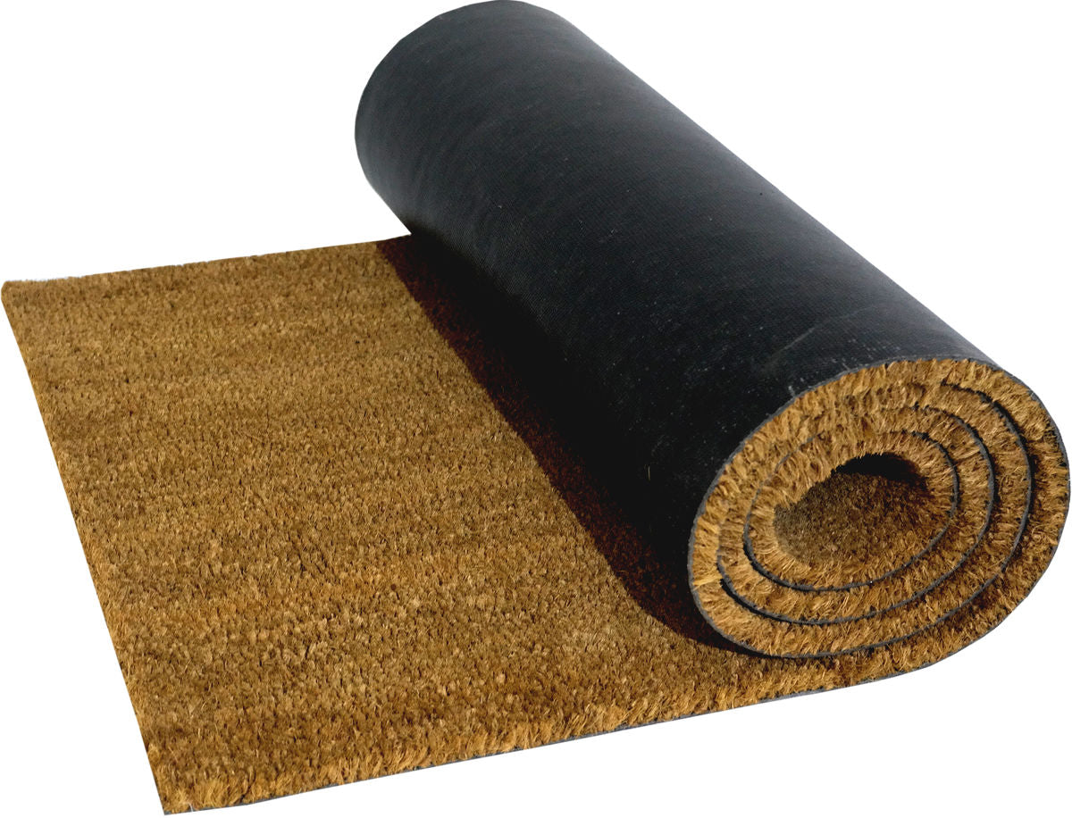 The Cat Has Been Fed Door Mat, Funny Cat Coir Fiber Welcome Mat