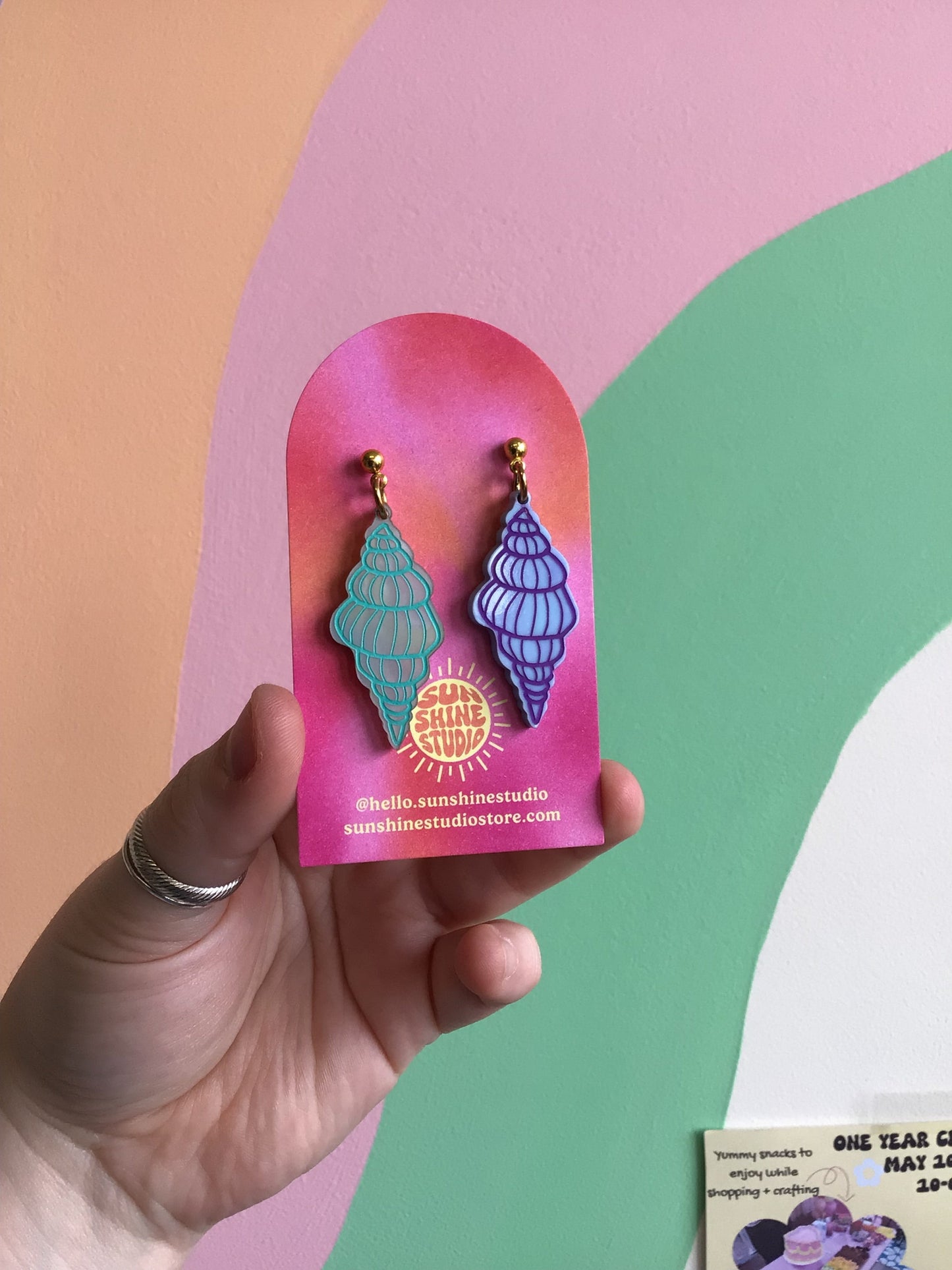 Mix N' Match Summer Shell Earrings, 14 Styles