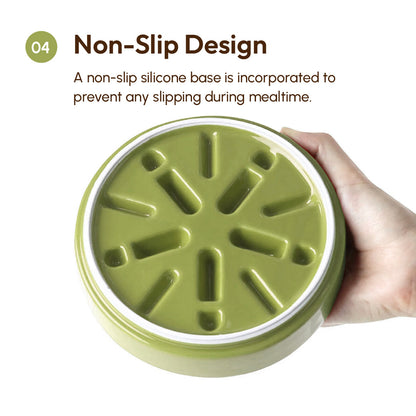 Macaroni Slow Feeder Dog Bowl