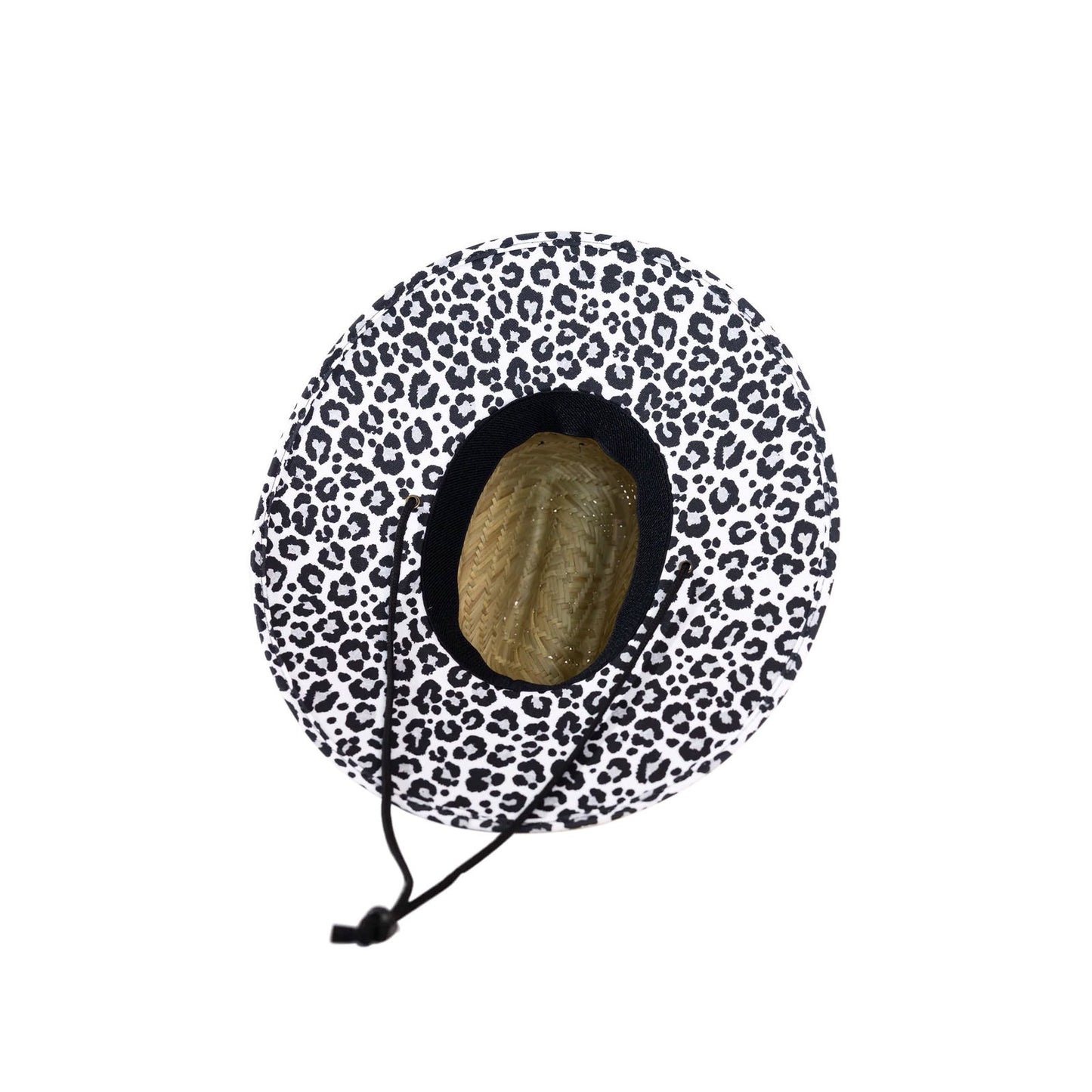 Snow Leopard Straw Hat - UPF 50 Sun Protection, Bosky Hat Co.