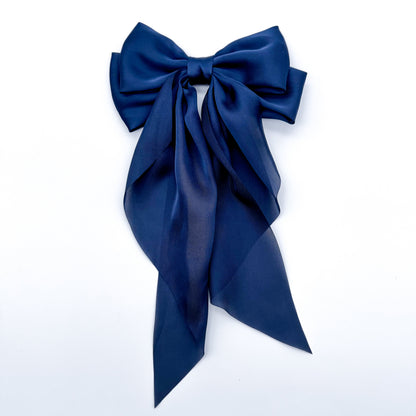 Patriotic Hair Bow with Alligator Clip