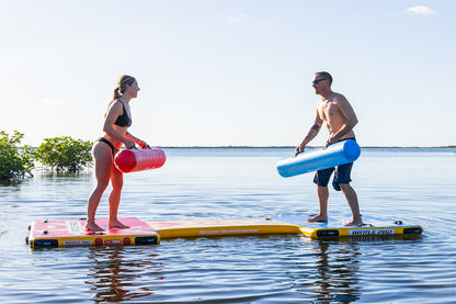 Aqua Lily Pad Wateraft Inflatable Battle Sticks