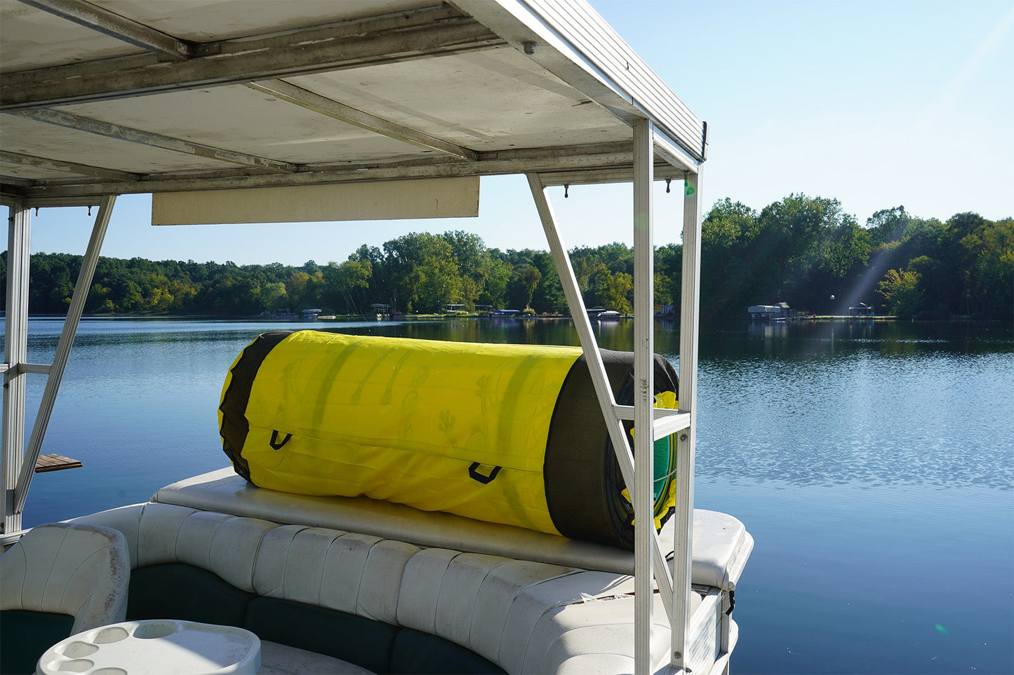 Aqua Lily Pad Storage Bag